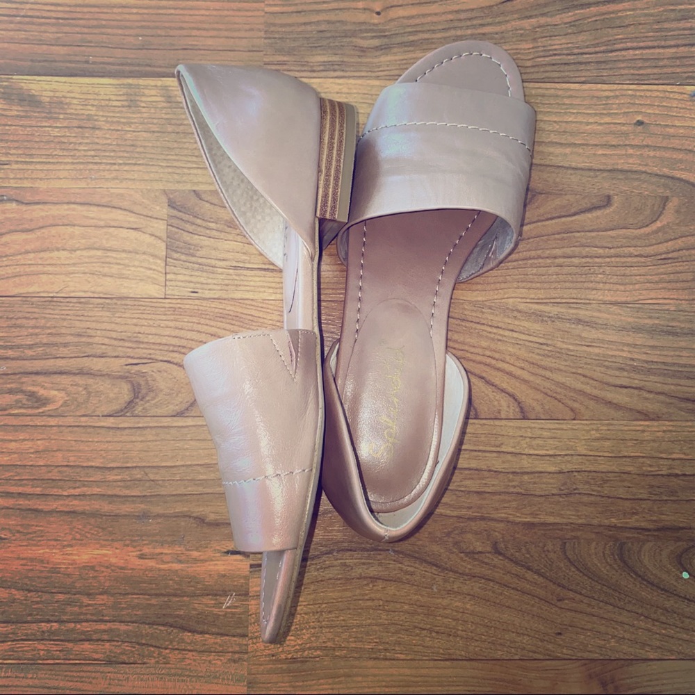Nude classy sandals